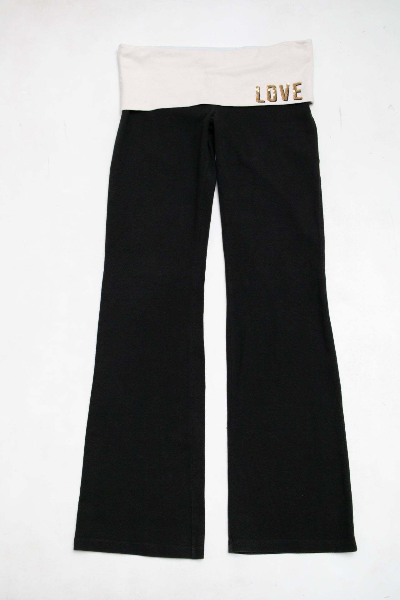 #176 Victoria's Secret Pink Pants Black | c. 196 | Size 8