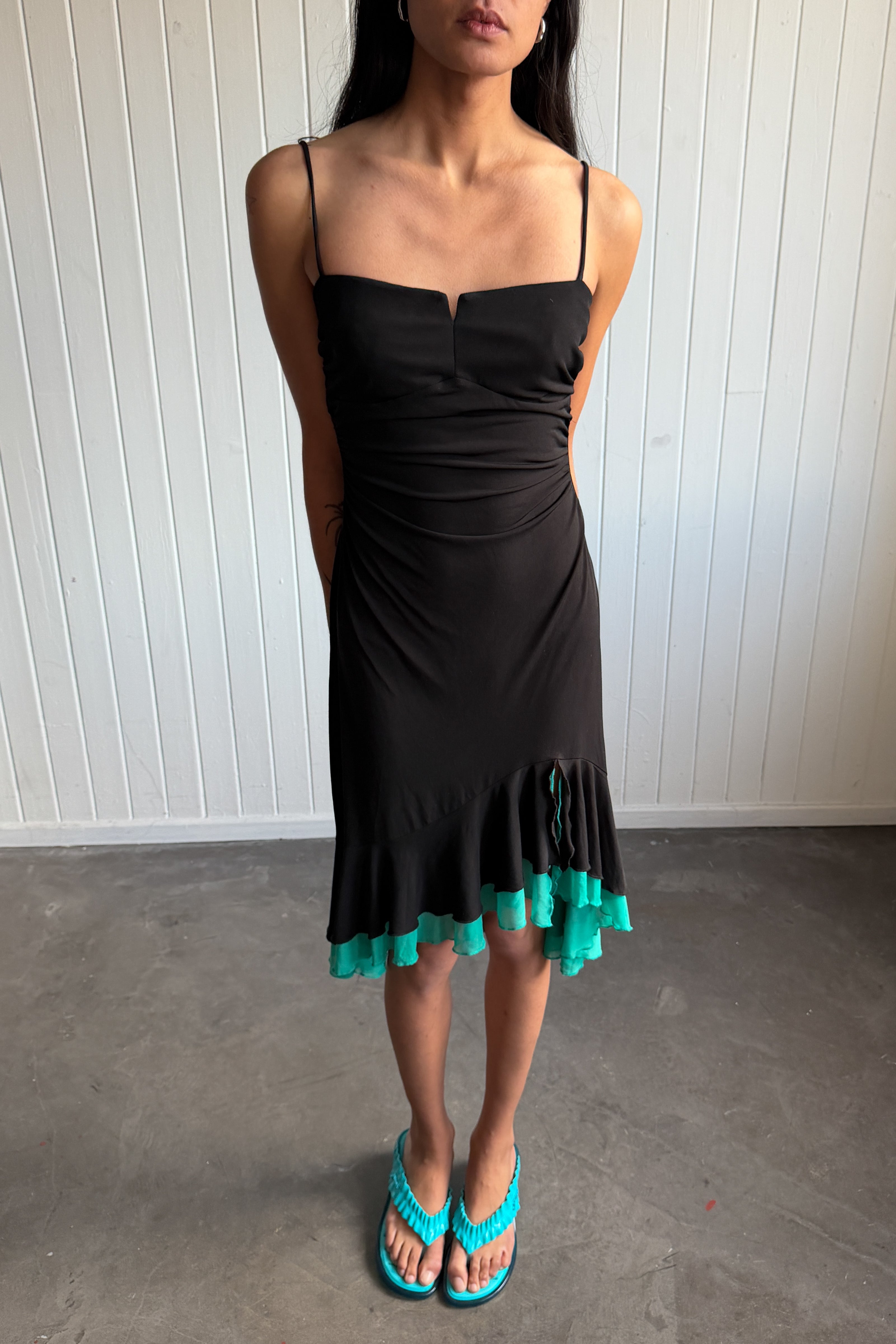 #191 City Triangles Dress Black | c. 208 | Size 12