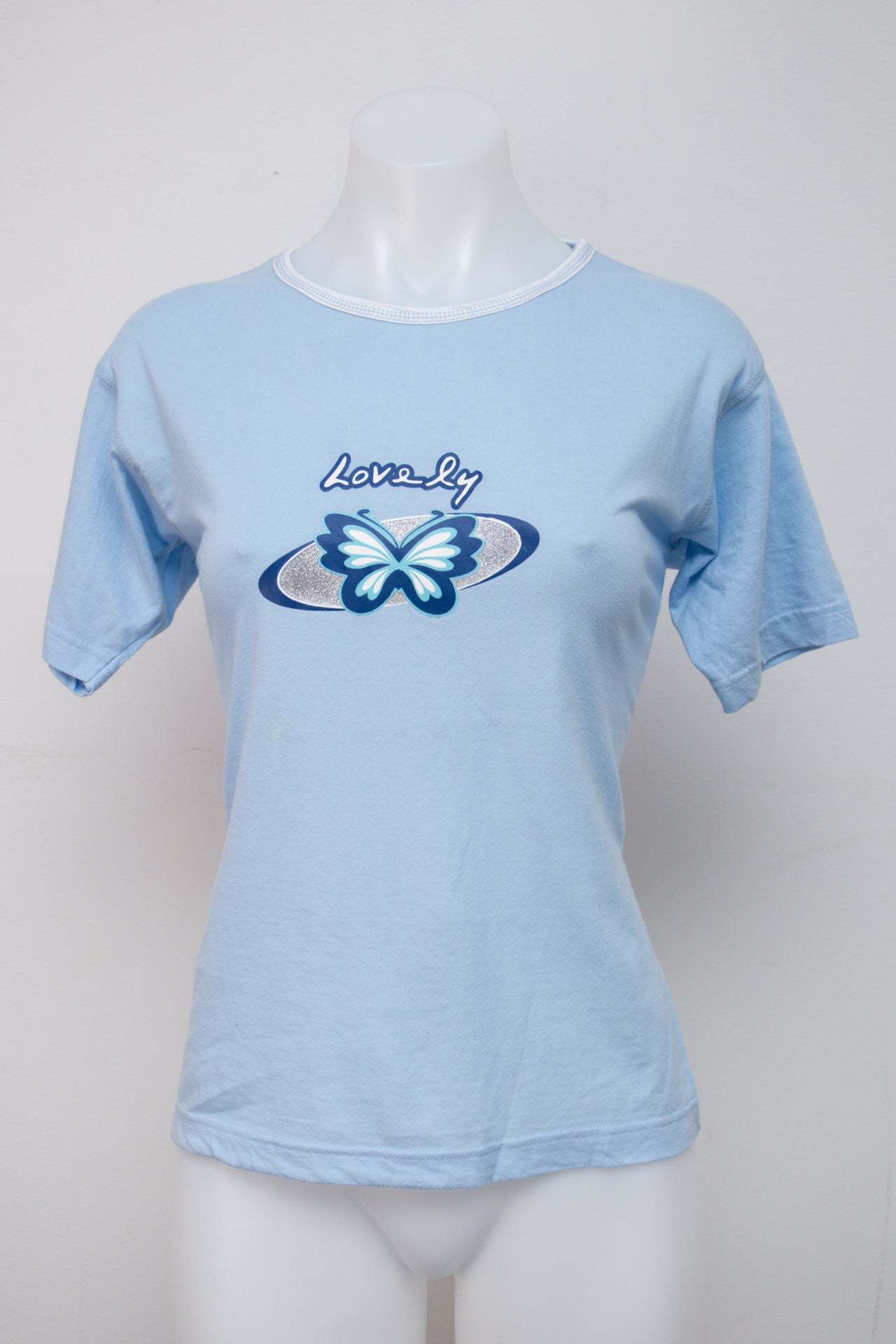 #090 Tolentino T-shirt Blue | c. 199 | Size 10/12