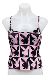 #04 Deadstock Playboy Swim Camisole Top Pink | c. 185 | Size 10