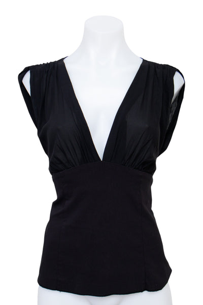 #080 Cue Tank Top Black | c. 200 | Size 8