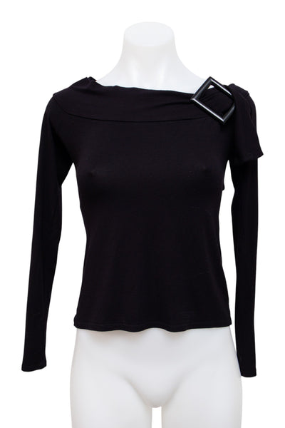 #092 Ange Paris T-shirt Black | c. 202 | Size 8