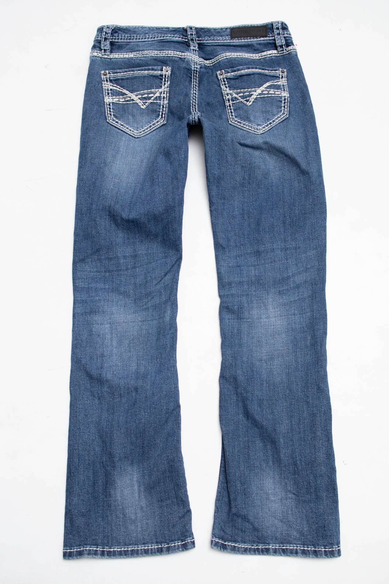#064 Rock & Roll Denim Jeans Blue | c. 206 | Size 8