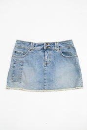 #156 So Mini Skirt Blue | c. 203 | Size 8