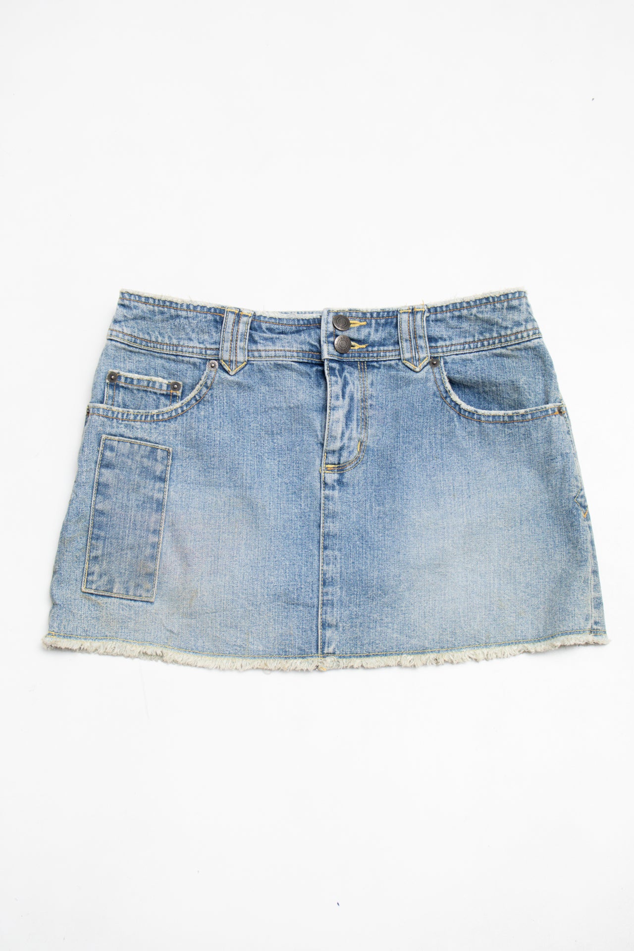#156 So Mini Skirt Blue | c. 203 | Size 8