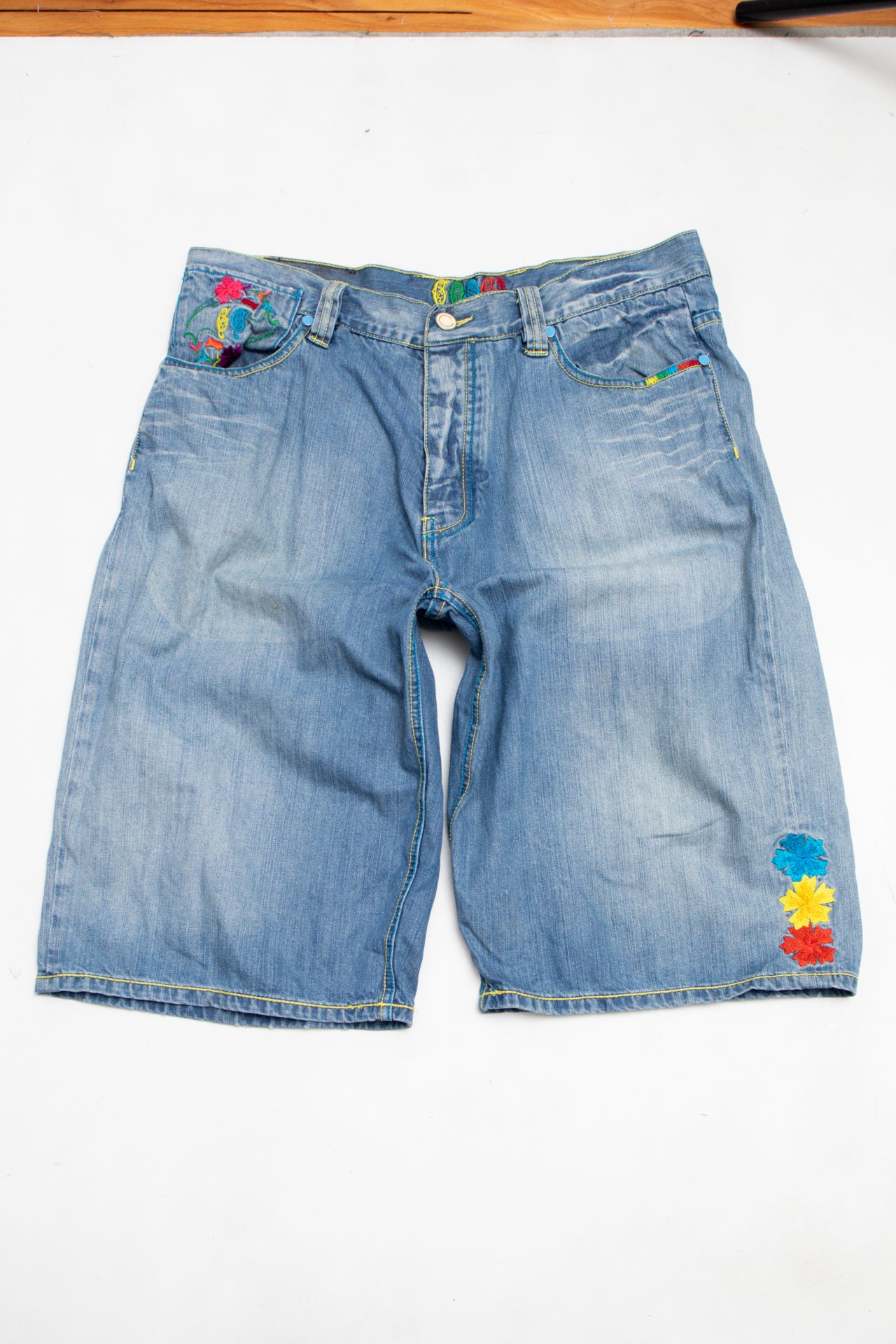 #186 Coogi Jort Blue | c. 211 | Size 14
