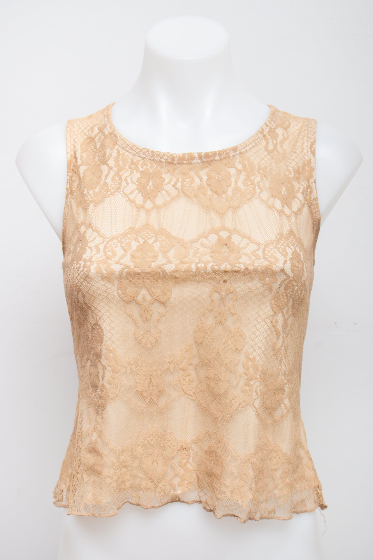 #27 Freddy (tag Text Partially Unclear) Tank Top Gold | c. 194 | Size 10