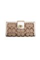 #198 Coach Wallet Brown | c. 205 | Size