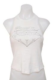 #159 United Colors Of Benetton Tank White | c. 211 | Size 8