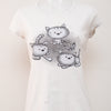 #067 cache cache T-shirt White | c. | Size 12