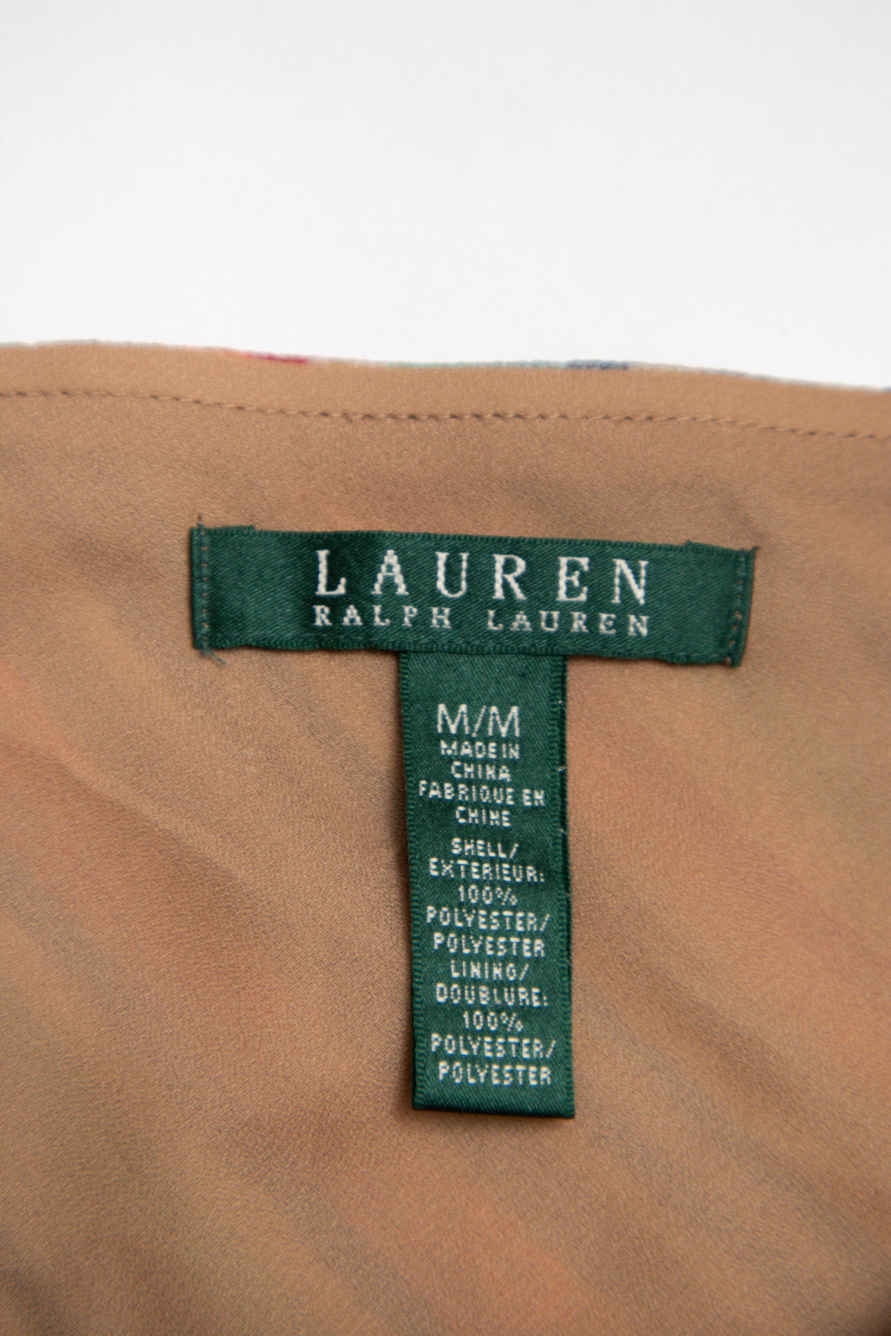 #124 Lauren Ralph Lauren Skirt Brown | c. 193 | Size 12