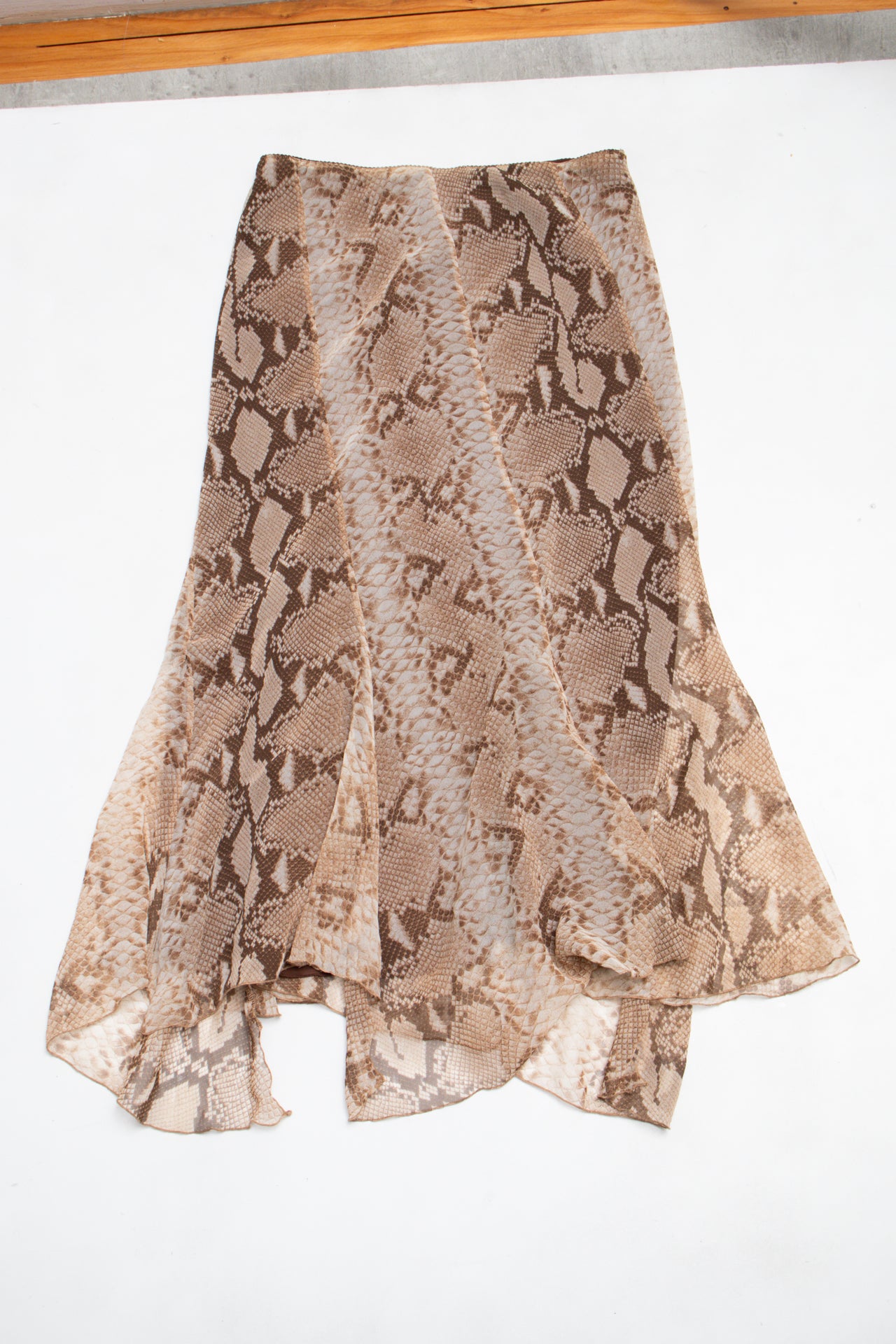 #157 Casual Corner Skirt Brown | c. 202 | Size 8