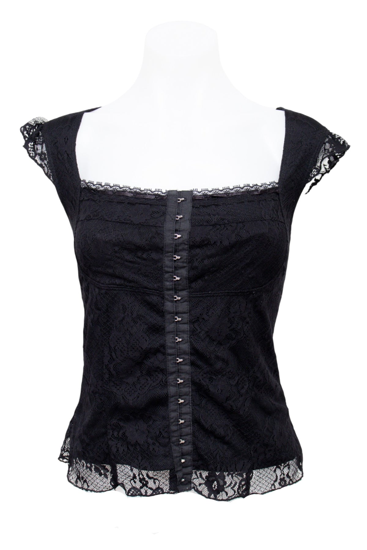 #002 Forever Cami Top Black | c. 207 | Size 8