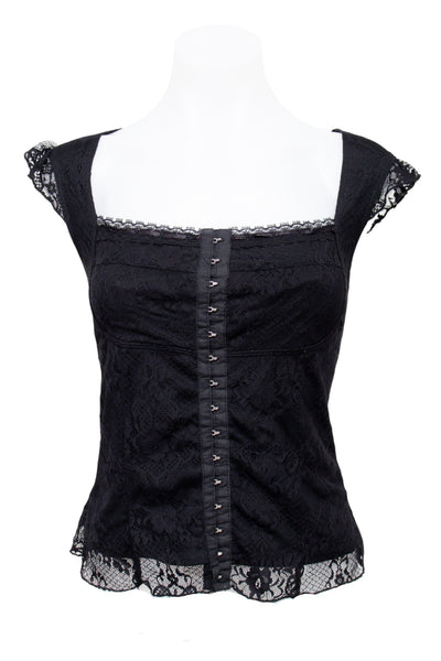 #002 Forever Cami Top Black | c. 207 | Size 8
