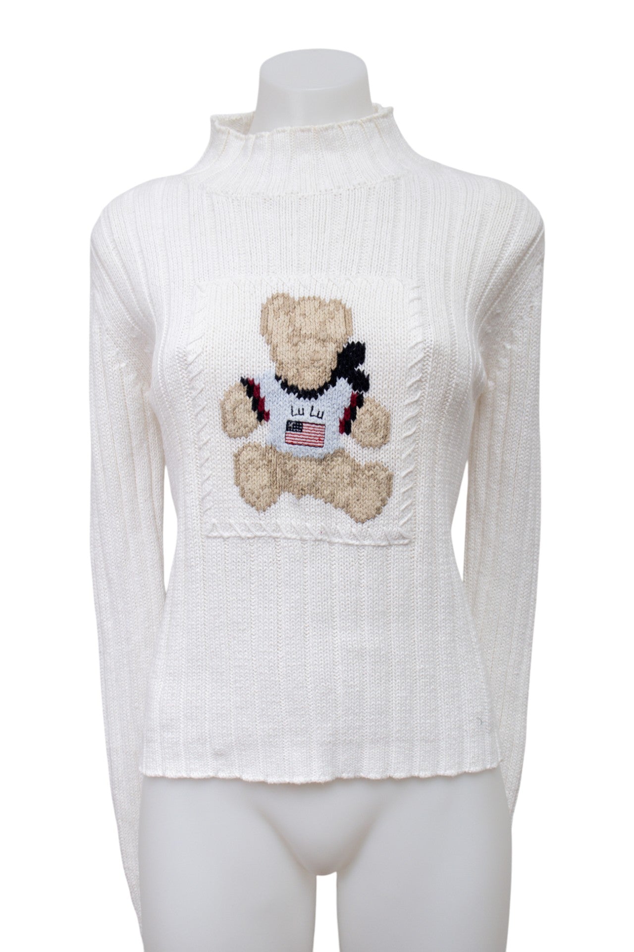 #123 Lulu Castagnette T-shirt White | c. 198 | Size 8