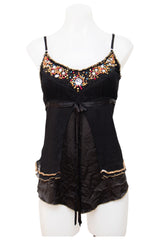 #174 Minkas Cami Black | c. 212 | Size 14