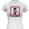 #75 Bozart Rams T-shirt White | c. 193 | Size 10