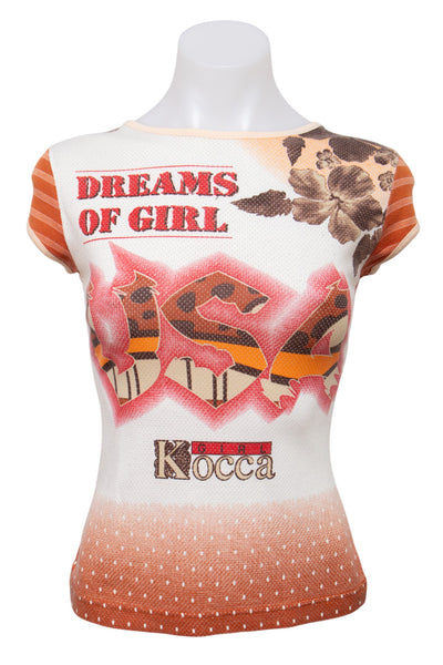#041 Kocca T-Shirt Orange | c. 209 | Size