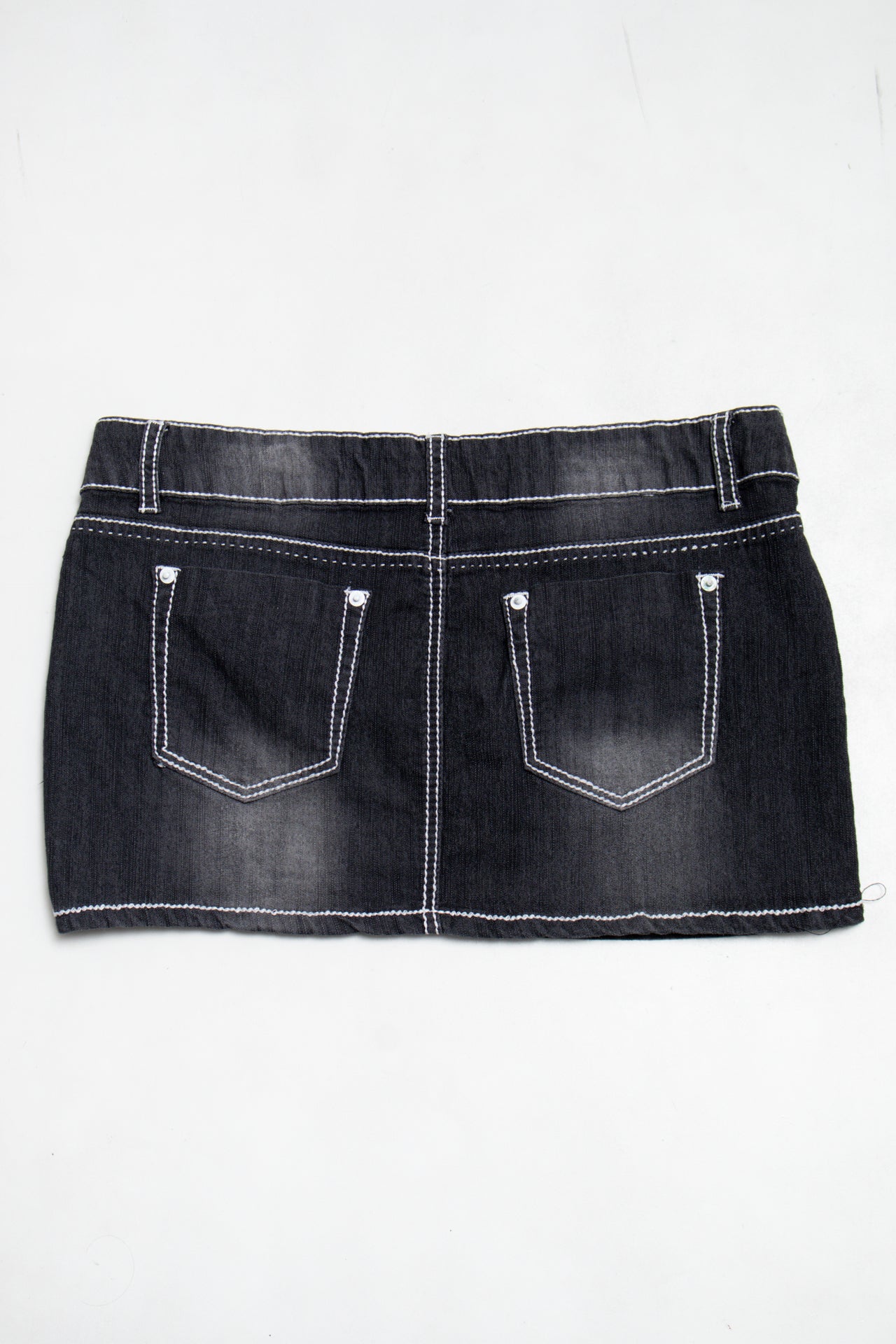 #188 Bonngo Mini Skirt Black | c. 191 | Size 8