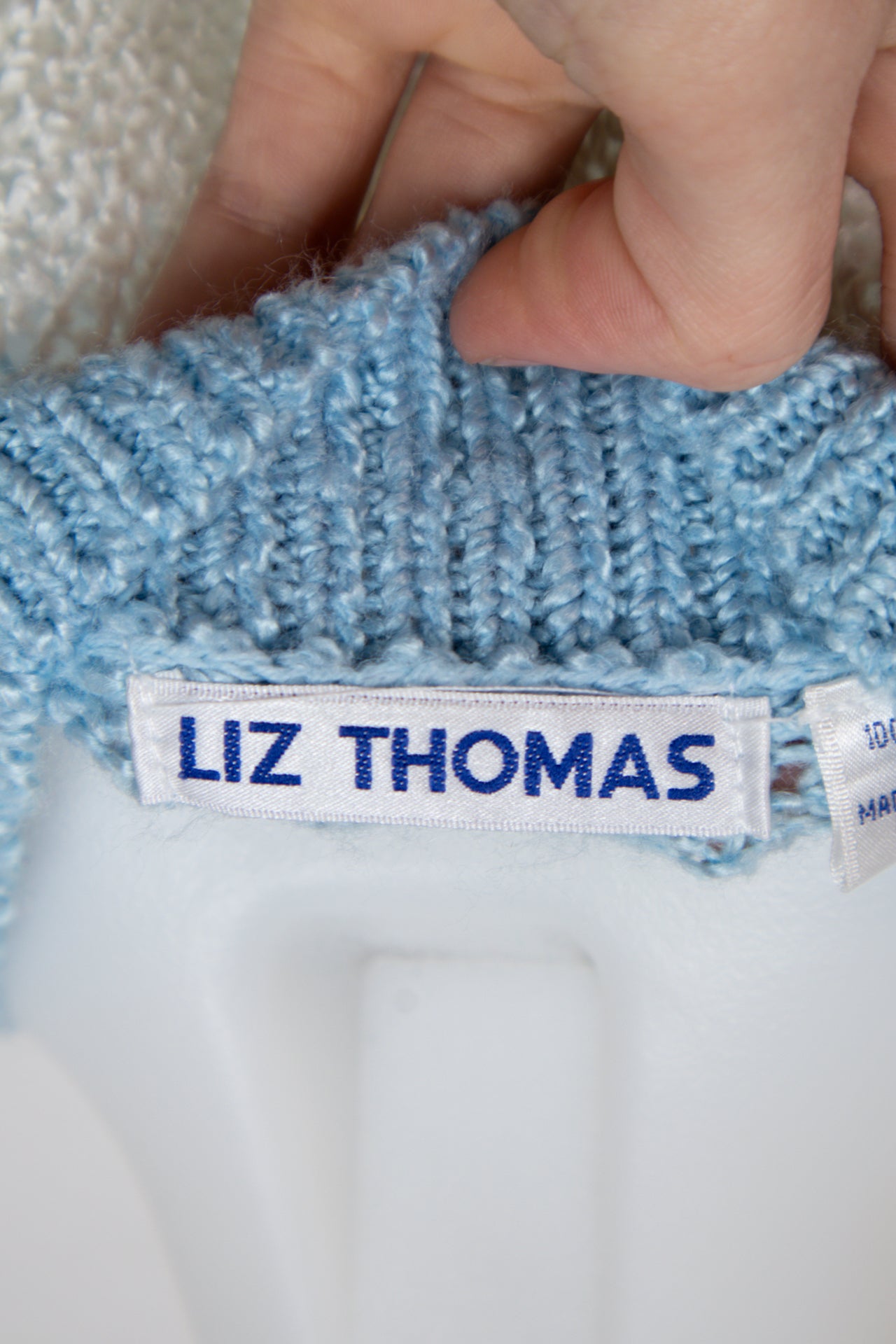 #134 Liz Thomas T-shirt Blue | c. | Size 10