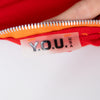 #006 Y.o.u. T-shirt Red | c. 202 | Size 8