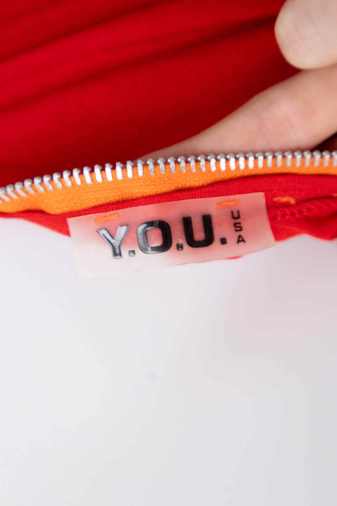 #006 Y.o.u. T-shirt Red | c. 202 | Size 8
