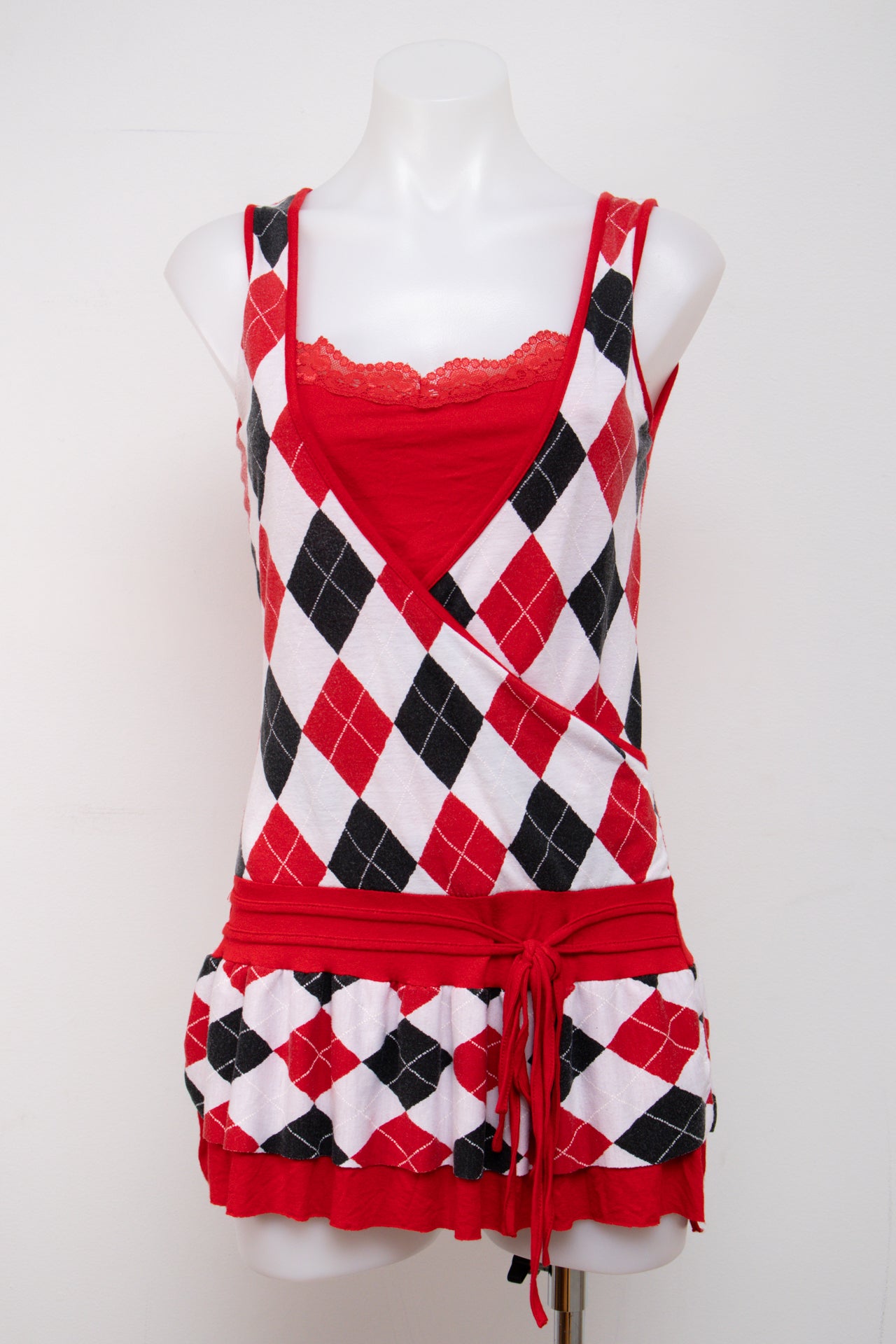 #086 Belle & Coeur Cami Top Red | c. 201 | Size 8