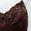 #012 Xscape By Carmen Marc Valvo Camisole Brown | c. 207 | Size 10