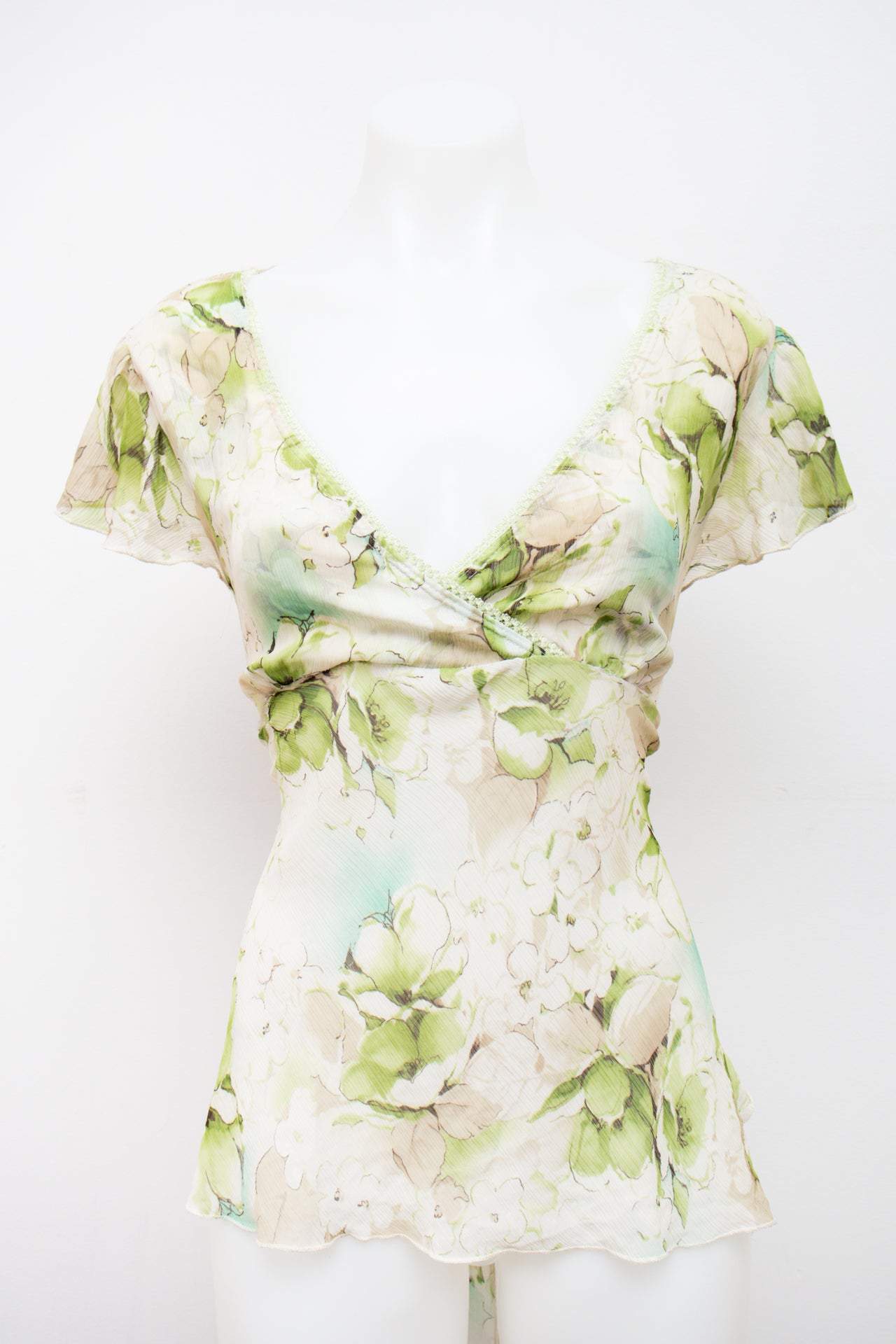 #51 Libian Cami Top Green | c. 198 | Size 12