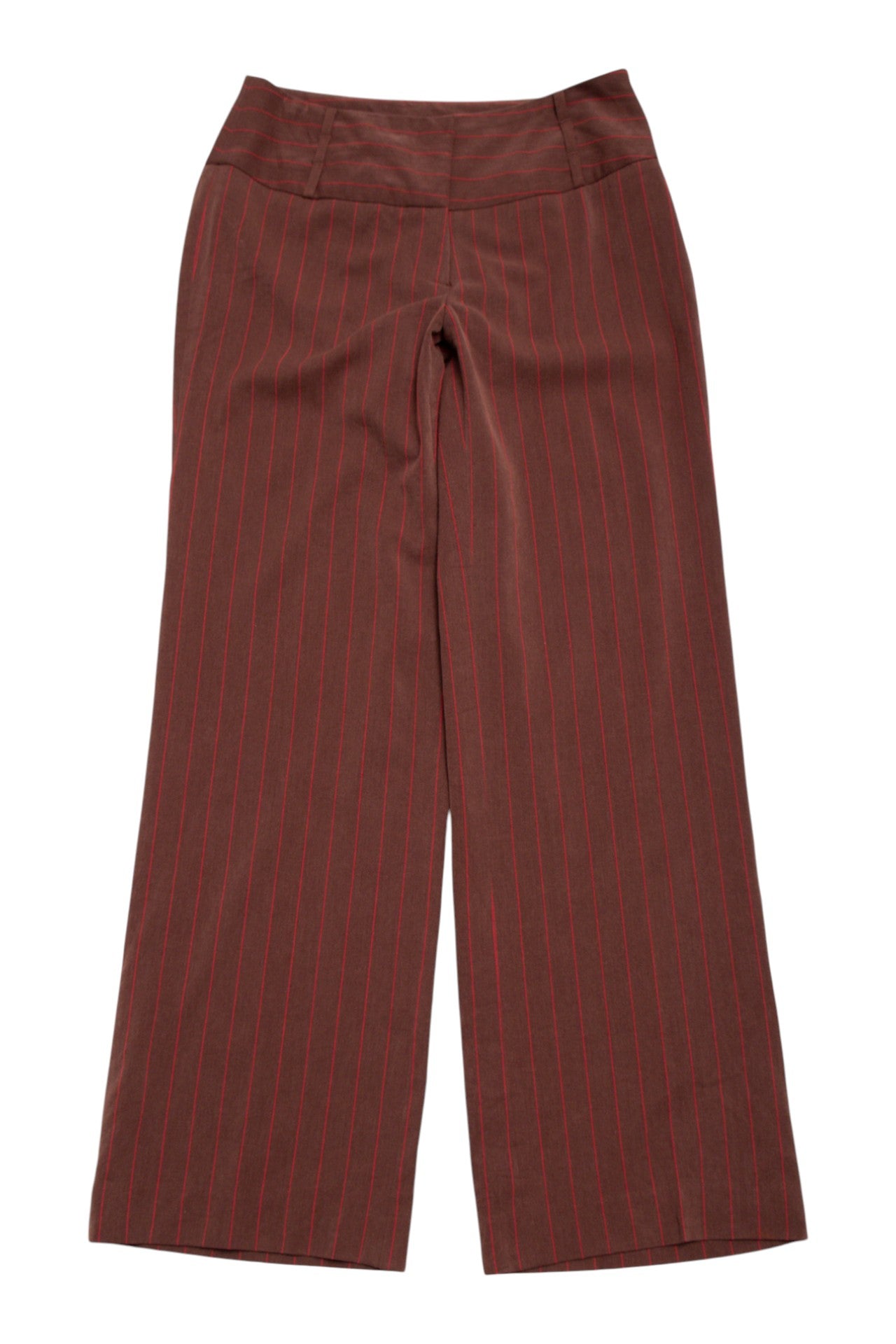#143 Metrostyle Stretch Pants Brown | c. 204 | Size 10