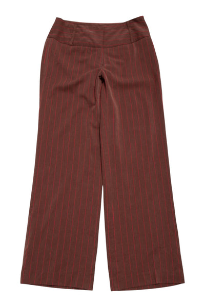 #143 Metrostyle Stretch Pants Brown | c. 204 | Size 10