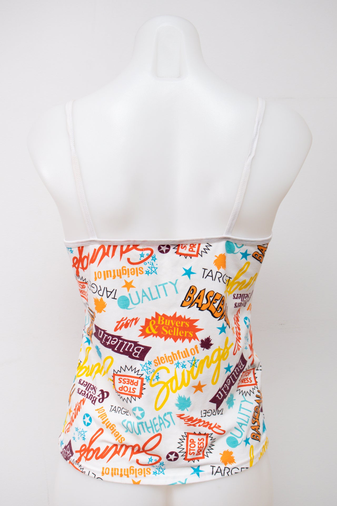 #08 Fuxexia Cami Top White | c. 198 | Size 10