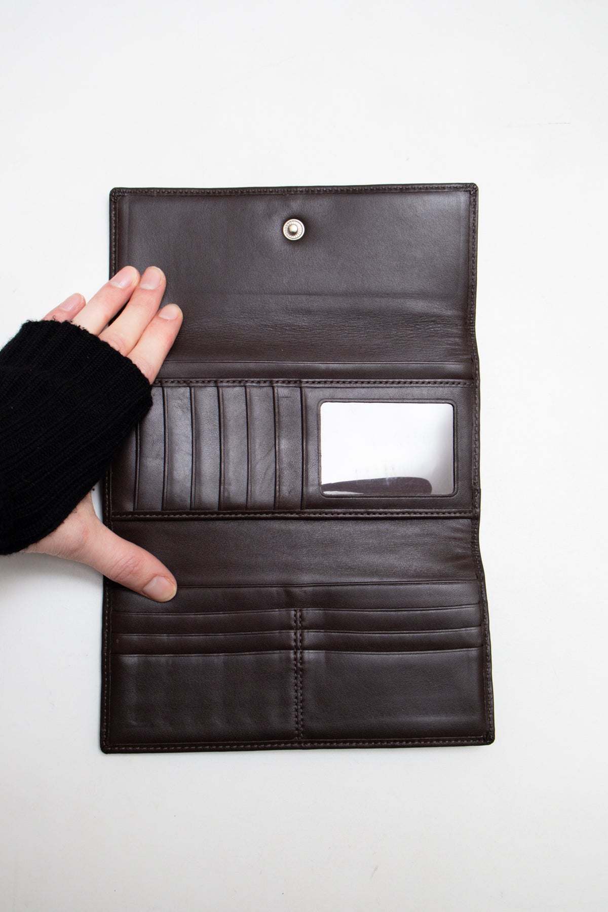 #005 Coach Wallet Brown | c. | Size