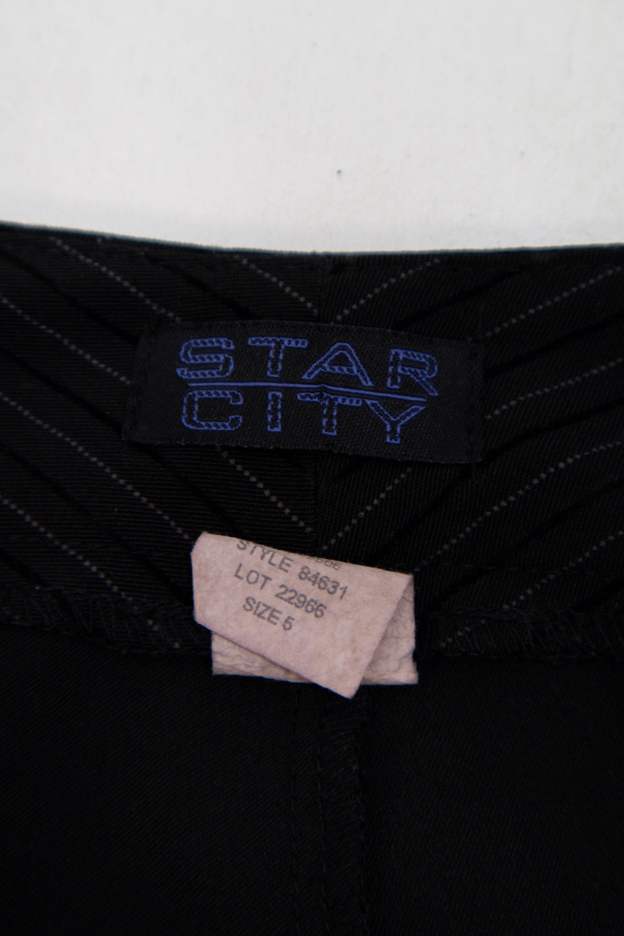 #150 Star City Pants Black | c. 199 | Size 8