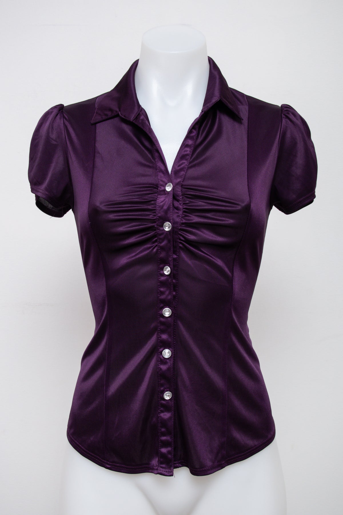 #054 La Scala Short Sleeve Purple | c. 209 | Size 6/8