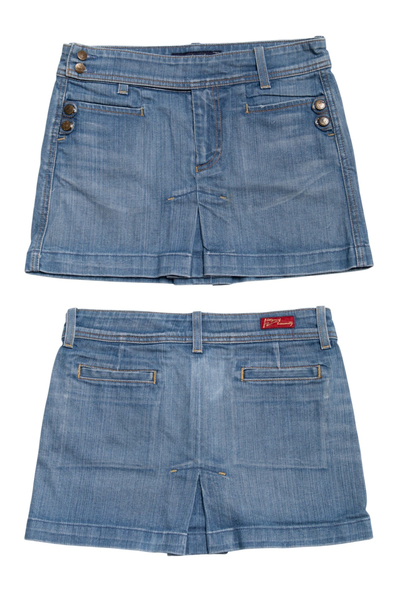 #176 Citizens Of Humanity Denim Mini Skirt Blue | c. 191 | Size 6/8