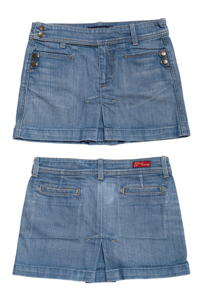 #176 Citizens Of Humanity Denim Mini Skirt Blue | c. 191 | Size 6/8