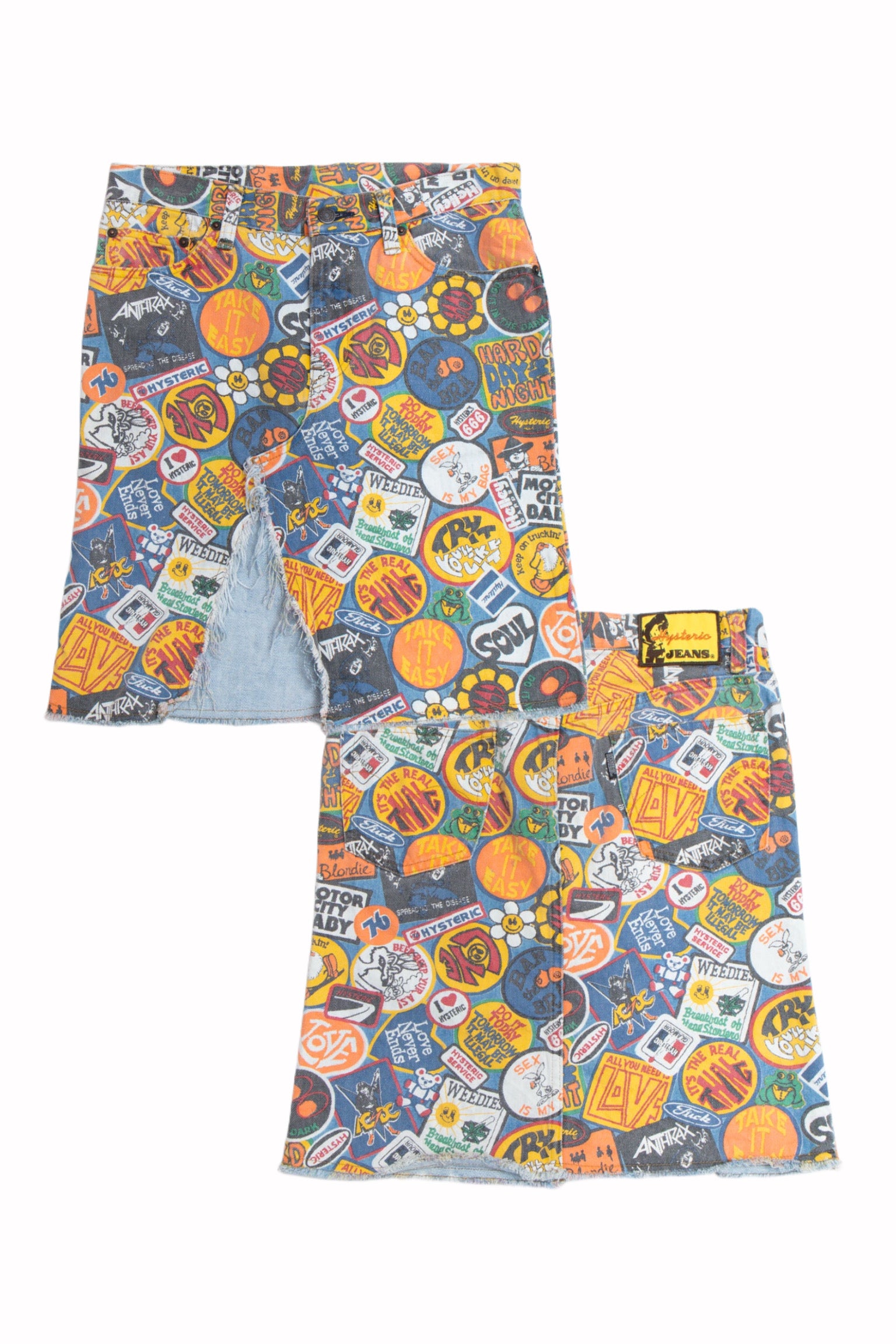 #66 Hysteric Graphic Skirt | Wild West | Size 6