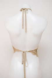 #005 Halter Beige | c. 210 | Size 8/10