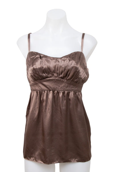 #028 Inc International Concepts Cami Top Brown | c. 201 | Size 8
