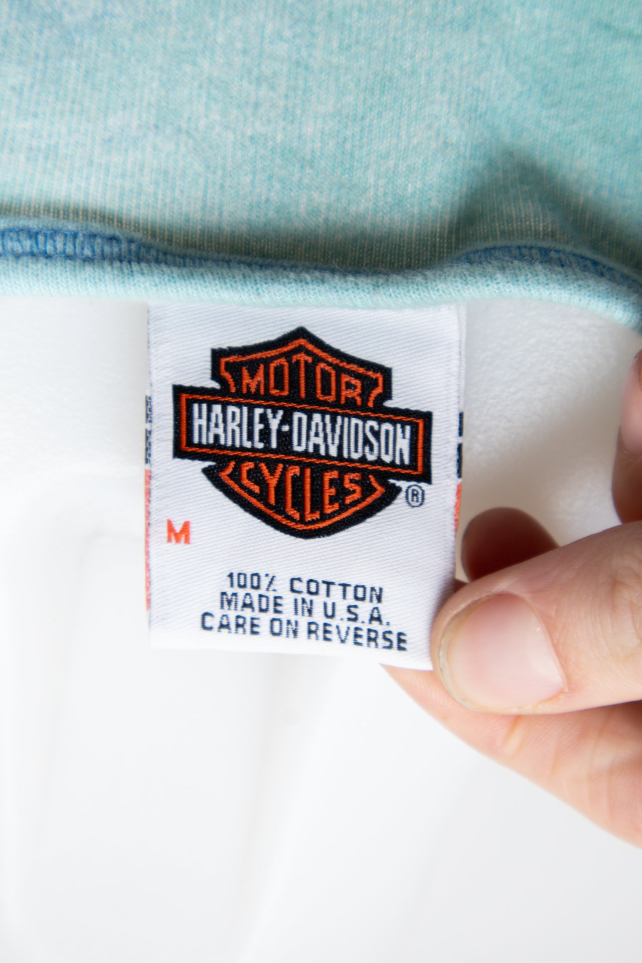 #22 Harley-davidson Tank Top Blue | c. 193 | Size 10