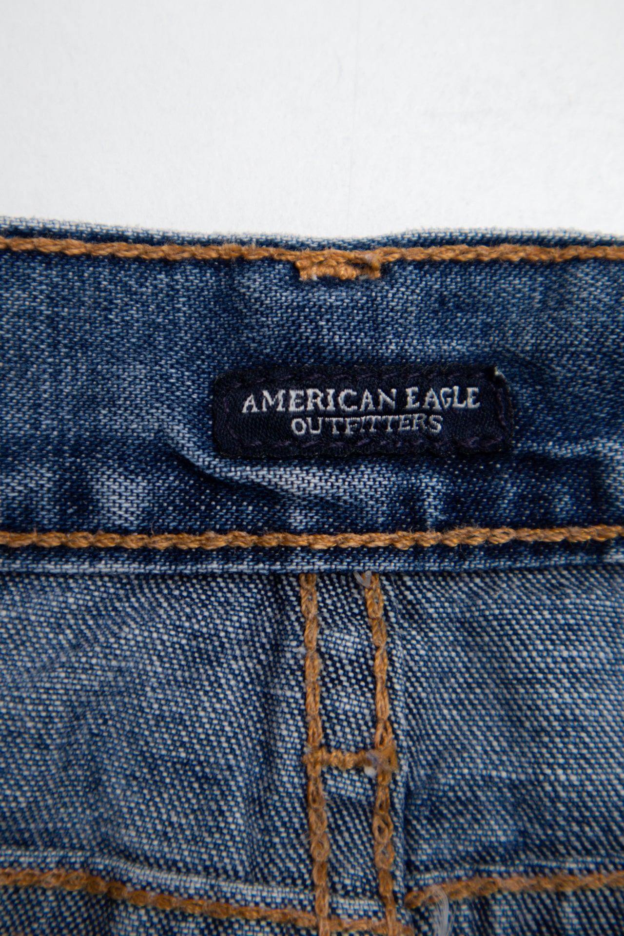 #152 American Eagle Outfitters Mini Skirt Blue | c. 200 | Size 12