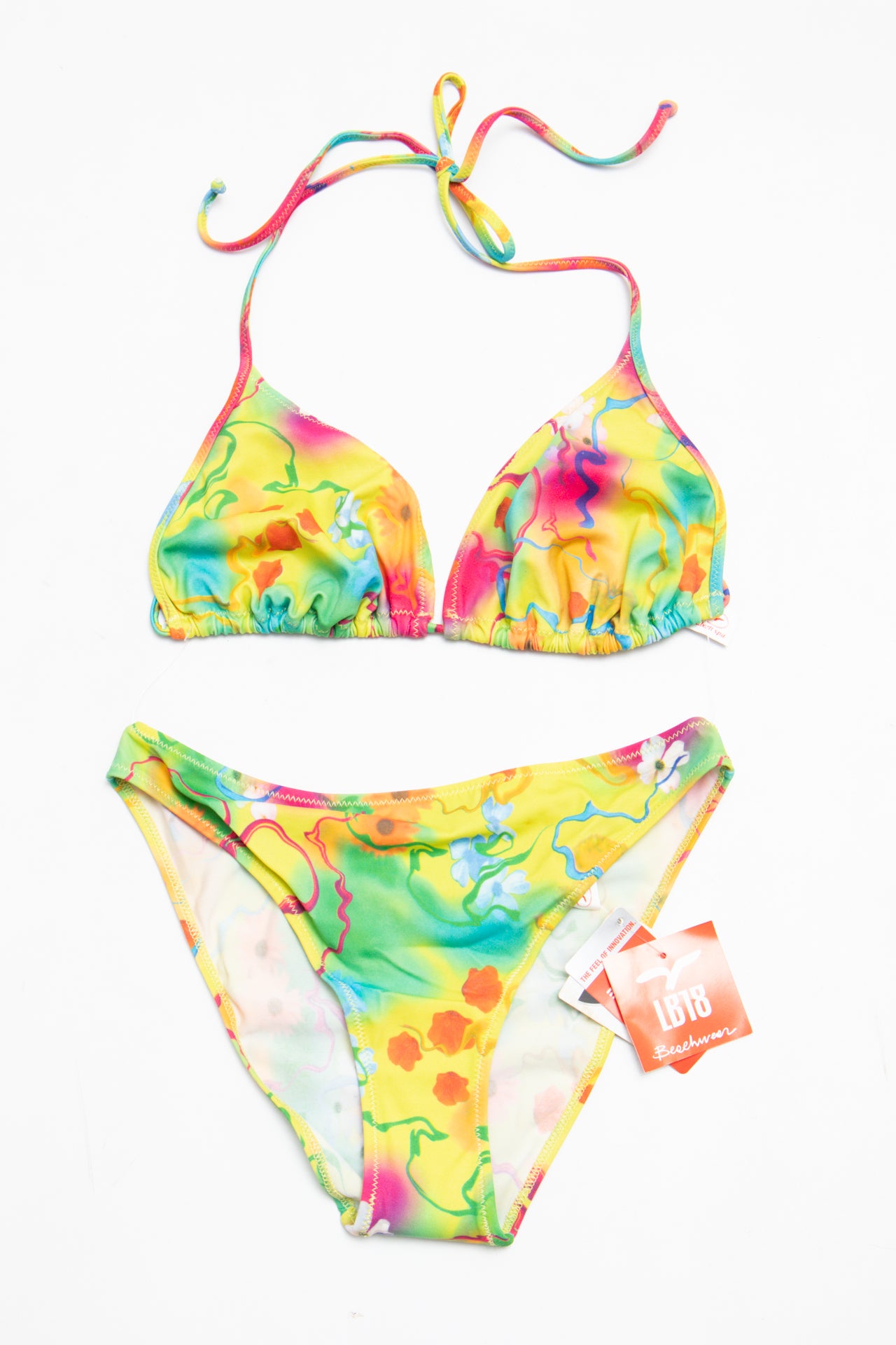 #047 Lb18 Beehwear Bikini Yellow | c. 213 | Size 10