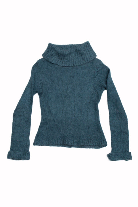 #61 Autre Blue Mohair Knit | Gossip Girl | Size 10