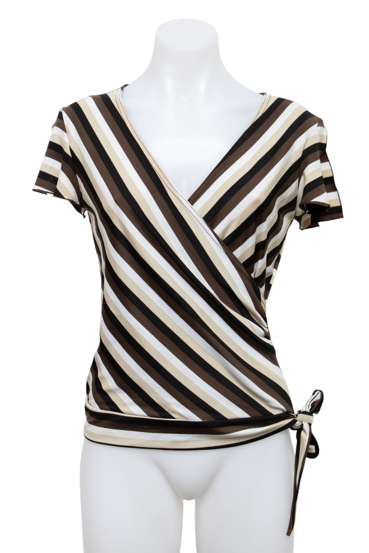 #007 Byer California T-shirt Brown | c. 207 | Size 8
