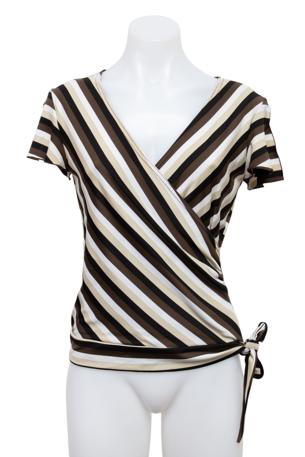 #007 Byer California T-shirt Brown | c. 207 | Size 8