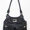 #177 By Gussaci Shoulder Bag Black | c. 206 | Size