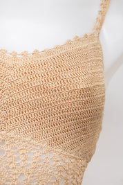 #28 Le Chat'eau Camisole Top Beige | c. 198 | Size 8