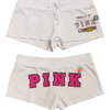 #160 Victoria's Secret Pink Shorts White | c. 196 | Size 8