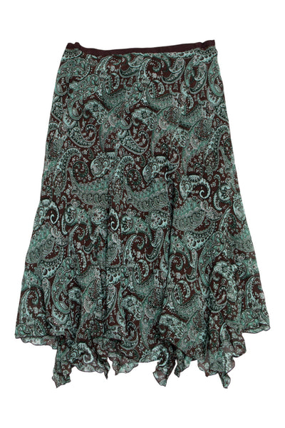 #172 Liz Claiborne Skirt Green | c. 207 | Size 6